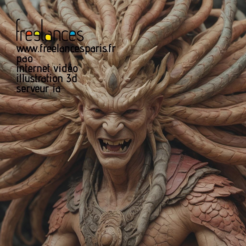 Pao mise en page internet vidéo illustration 3d serveur IA générative AI freelance paris studio de création magazines 8ldwpbw0